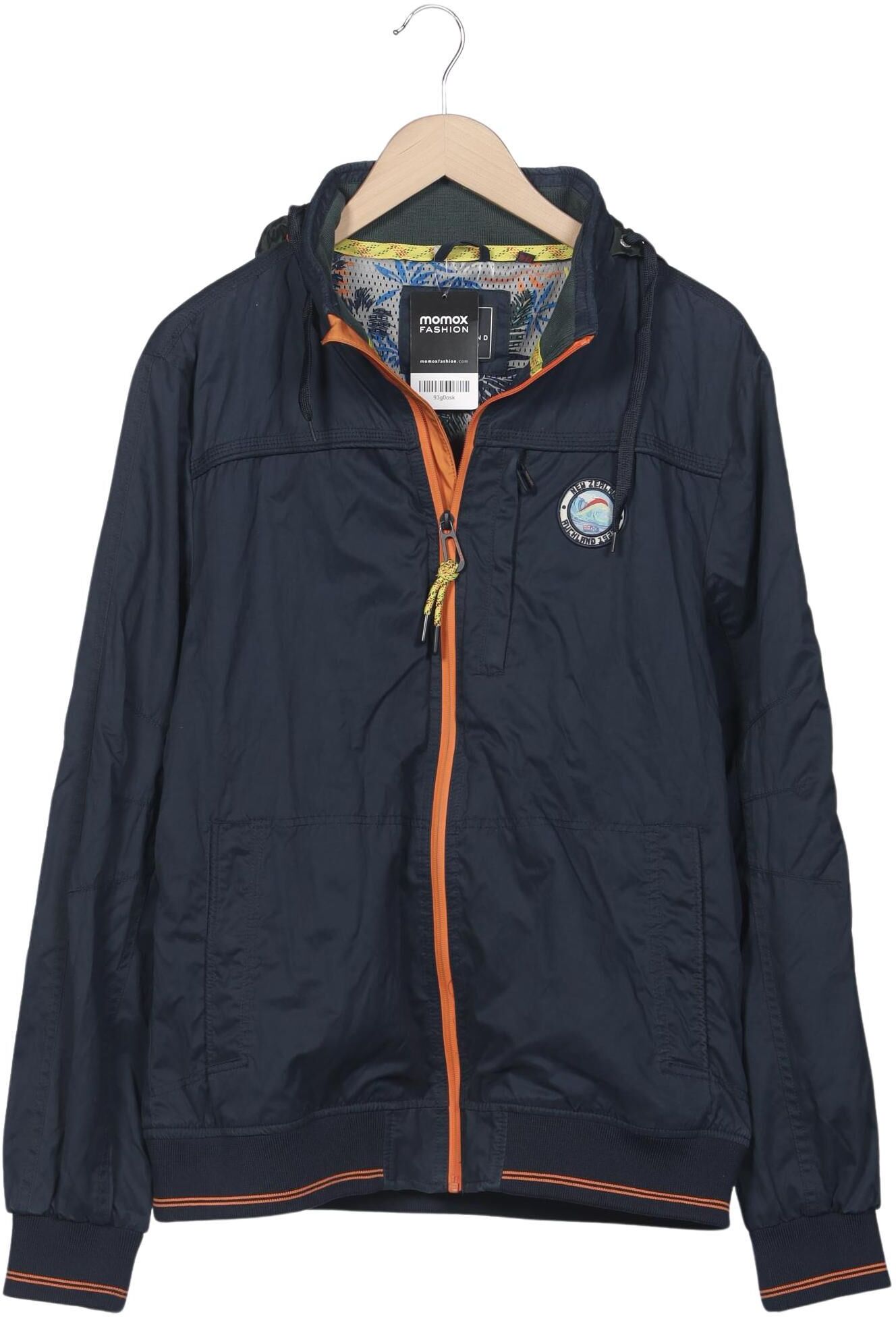 NZA NEW Zealand Auckland Herren Jacke, Marineblau, Gr. L, Synthetik - Second Hand