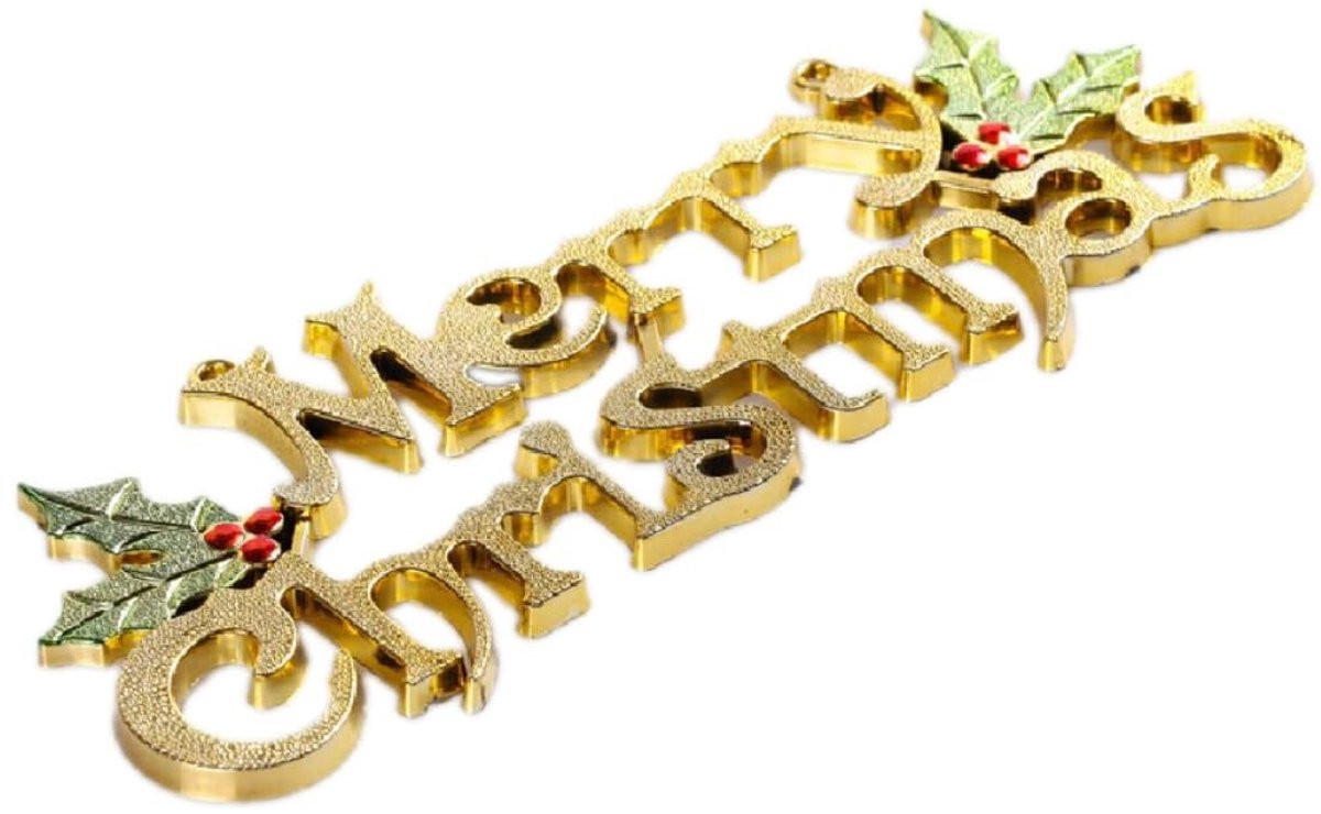 Allecto Kerstboomversiering - 12 stuks - Goud - Klassiek - 20 cm