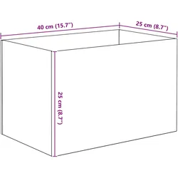 vidaXL Glas Aquarium, Aquarium