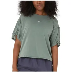 ASICS, Damen, Sportshirt, Nagino Run (XS), Blau, Grün