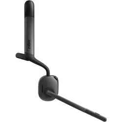 Shokz Openmeet2 Uc + USB-A Adpt (Kabellos, USB-A), Office Headset, Schwarz
