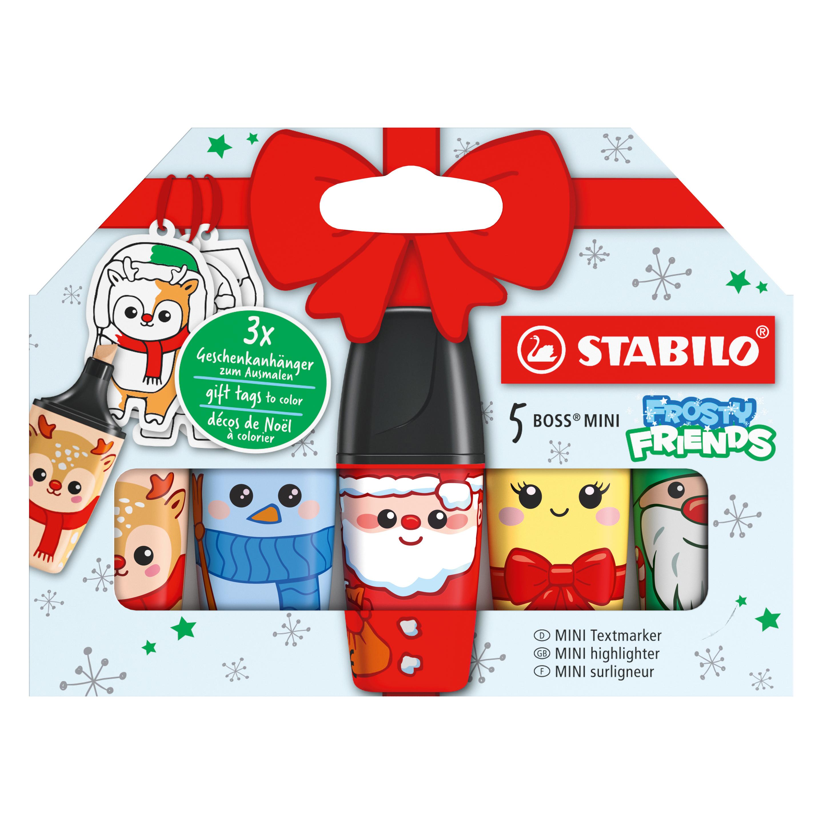 Stabilo Boss Mini Frosty Friends 5er (5x) (07/05-32-10)