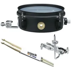 Tama BST83MBK Mini Tymp Snare 8x3 mit Sticks, Schlagzeug, Schwarz