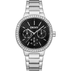 DKNY Evening silver DK1L084M0055 - schwarz,silber - 36mm