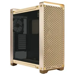 In Win InWin DUBILI Full-Tower - gold (ATX, E-ATX, mATX, Mini-ITX), PC Gehäuse, Gold