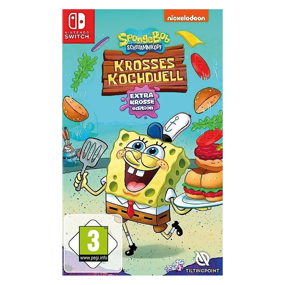 Nighthawk Interactive SpongeBob - Krusty Cook-Off SWITCH (CiaB) Krosses Kochduell (Switch, DE) (623521)