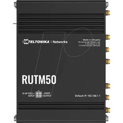 TELTONIKA RUTM50 - Industrial 5G Router, WLAN, GPS, GNSS, 2 SIM