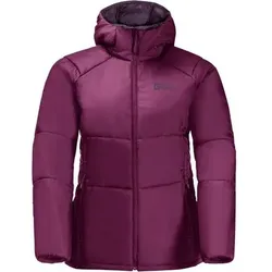 JACK WOLFSKIN Damen Funktionsjacke BERGLAND INS HOODY W, Größe S in Lila Lila