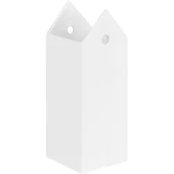Haus der schönen Dinge (LBH 5,50x5,50x15 cm) - weiß - LBH 5,50x5,50x15 cm