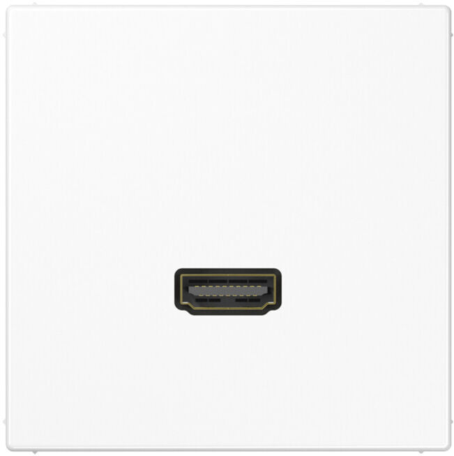 Jung Connexion multimédia aws HDMI avec anneau de suspension MA LS 1112 WW (MALS1112WW)