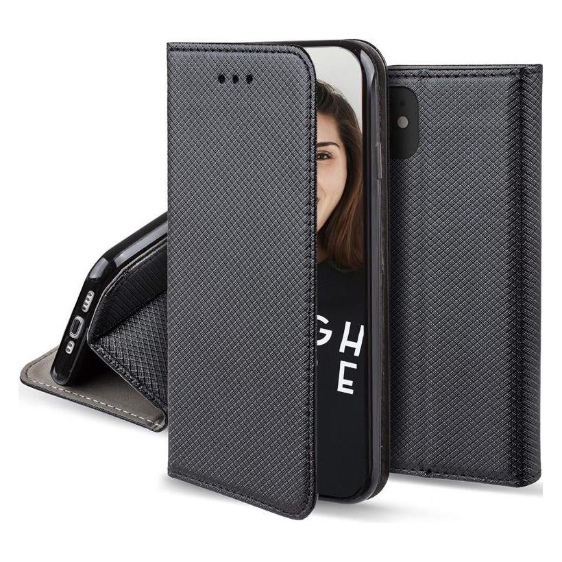 OEM Smart Magnet Hülle für Xiaomi Mi 11 Lite 4G / 11 Lite 5G schwarz (Xiaomi Mi 11 Lite, Xiaomi Mi 11 Lite 5G) (TFBKFS0293)