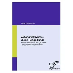 Aktionärsaktivismus durch Hedge Funds, Fachbücher von Marko Grassmann
