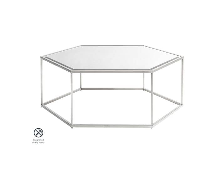 Alveare Couchtisch - Silber