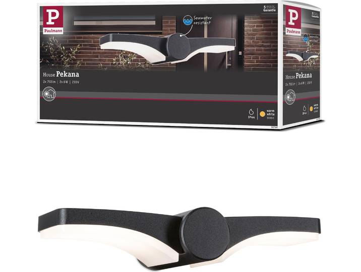 Paulmann LED Außenwandleuchte Pekana