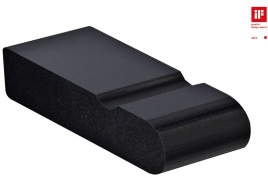 Proox Kleiderhaken ONE dark passion DP-560 Alu schwarz