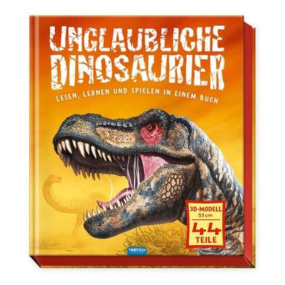 TRÖTSCH - Box 3D-Steckset Unglaubliche Dinosaurier| Ab 8 Jahren, Gebundene Ausgabe von Trötsch Verlag GmbH & Co.KG, Trötsch Verlag GmbH & Co. KG,