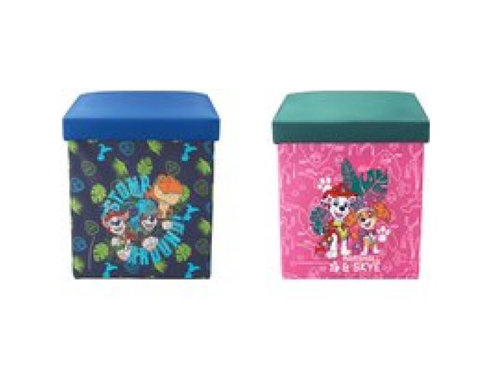Pouf de rangement pour enfant
