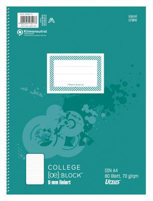 Ursus Collegeblock, DIN A4, liniert