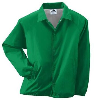 Augusta Sportswear 3100 Nylon Coach's Jacket/Lined in Kelly size 3XL