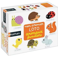 Nathan 31151 Brettspiel loto Kartenspiel Passend (Französisch, 1 - 2 Spieler)