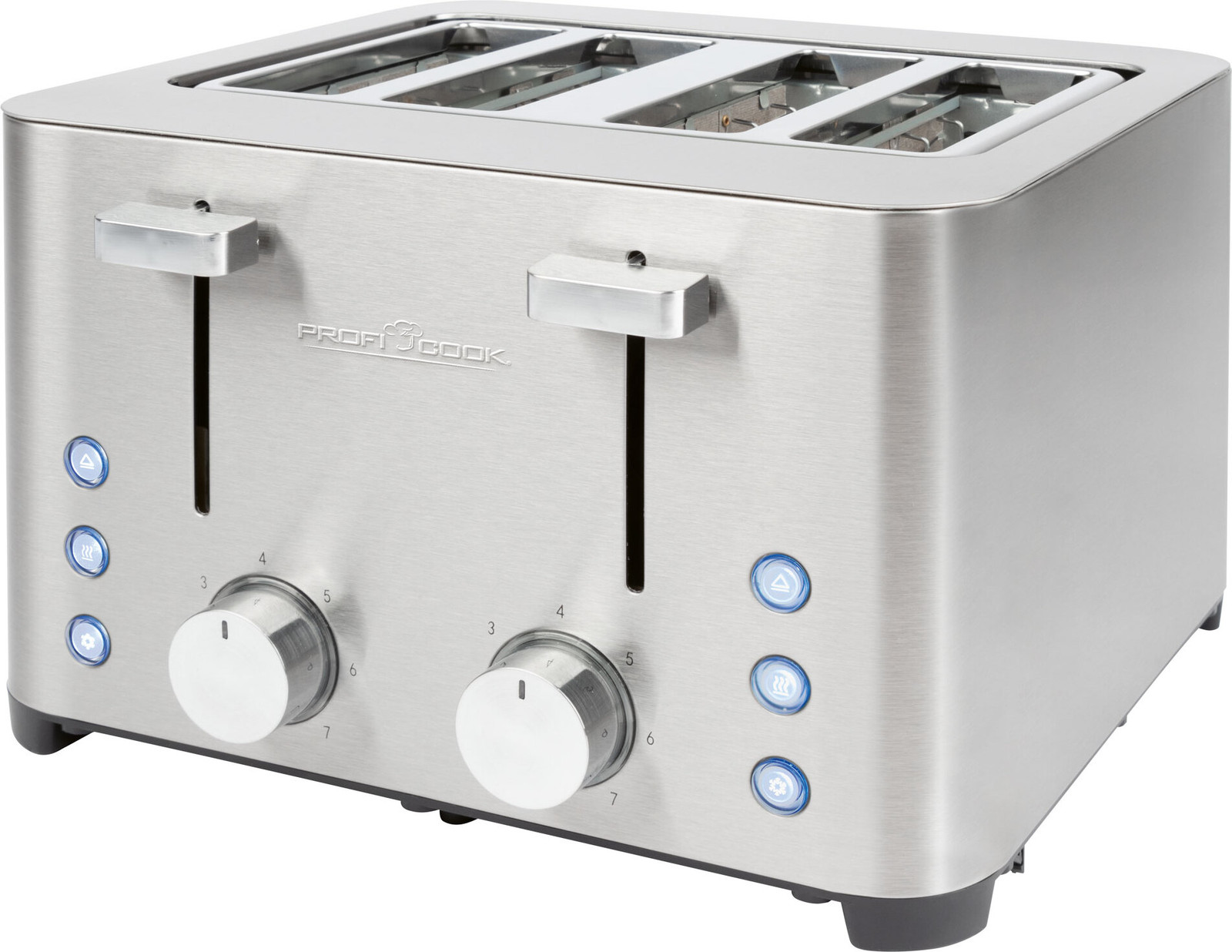 ProfiCook 501252 PC-TA 1252 4-schevens toaster