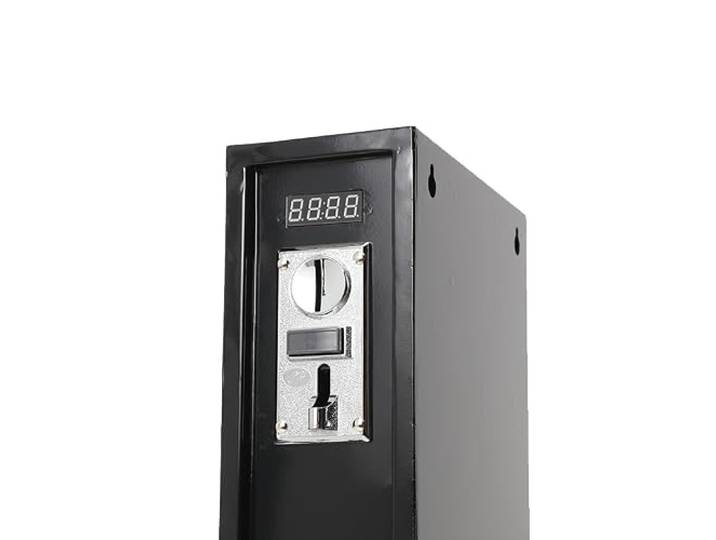 Münzbetriebener Timer-Steuerkasten, 220V 10A Münzautomat für Waschmaschine Münz-Timer-Steuerbox, Münzbetriebene Steuerungs-Timer-Box für Massagesessel, Verkaufsautomaten