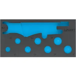 HAZET 2-Komponenten Weichschaum-Einlage für 1847-12/15 - 163-529L