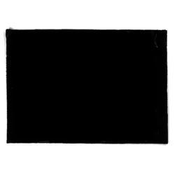 Teppich PLUSH schwarz (D 160 cm) - D 160 cm