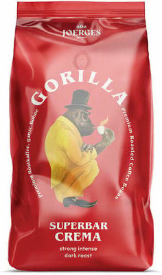 gorillaCoffee Joerges Gorilla Kaffee - Superbar Crema - 1 Kg - MaxiCoffee