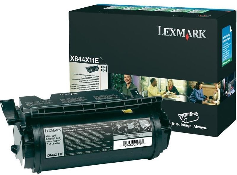 Lexmark X644X11E - Schwarz - Toner - Extra hohe Kapazität