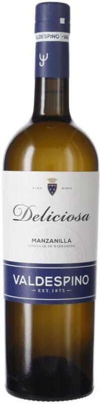 Grupo Estévez Valdespino Manzanilla Deliciosa - Vino fino de España con sabor fresco y elegante