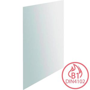 Showdown-Displays Schutzfolie DIN A3, brandsicher, DIN 4102-1 B1, für alle Klapprahmen, 2 Stück