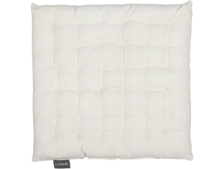 Sitzkissen Monaco offwhite Baumwolle