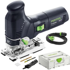 Festool Stichsäge PS 300 EQ-Plus TRION, Pendelhub, 720 W, Schnittleistung 120mm, mit Zubehör