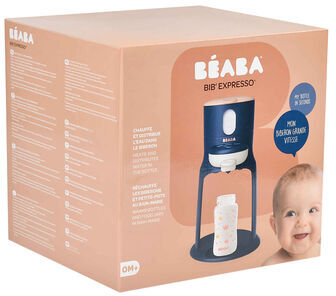 Béaba Bib Expresso Heats Water in Bottle Night Blue 1 un