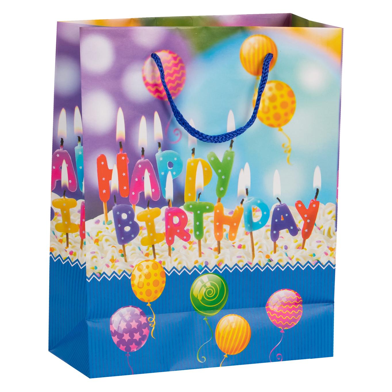 Idena Geschenkt. FSC-Mix H. Birthday, M 23x18x8cm (1x) (31851)