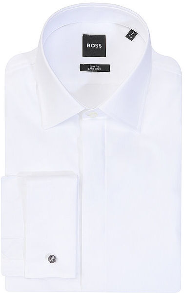 Boss Hemd Slim Fit weiss   42 42