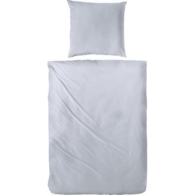 Bettwäsche PRIMERA "Faúxuni", grau, B/L: 240cm x 220cm, 1 Stk., 1 Stk., Satin, B/L: 80cm x 80cm & 80cm x 80cm, 3 Stk., Satin, Obermaterial: 100% Baumwolle, Bettwäsche, Bettwäsche, mit grafischen kleinen Mustern