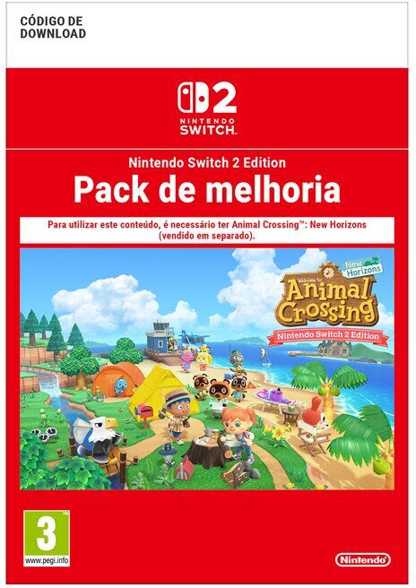Nintendo UPG SWITCH 2 ANIMAL CROSSING NH