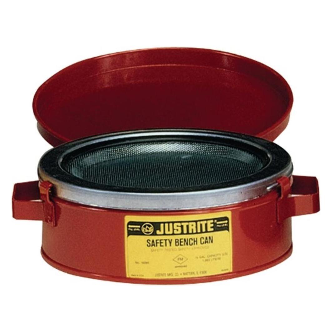 asecos Tränkbehälter 1,0 l Stahlblech D124xH140mm (33534)