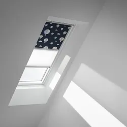 VELUX Verdunkelungs-Rollo Duo DFD SK08 4666S Kids Heißluftballon, alu