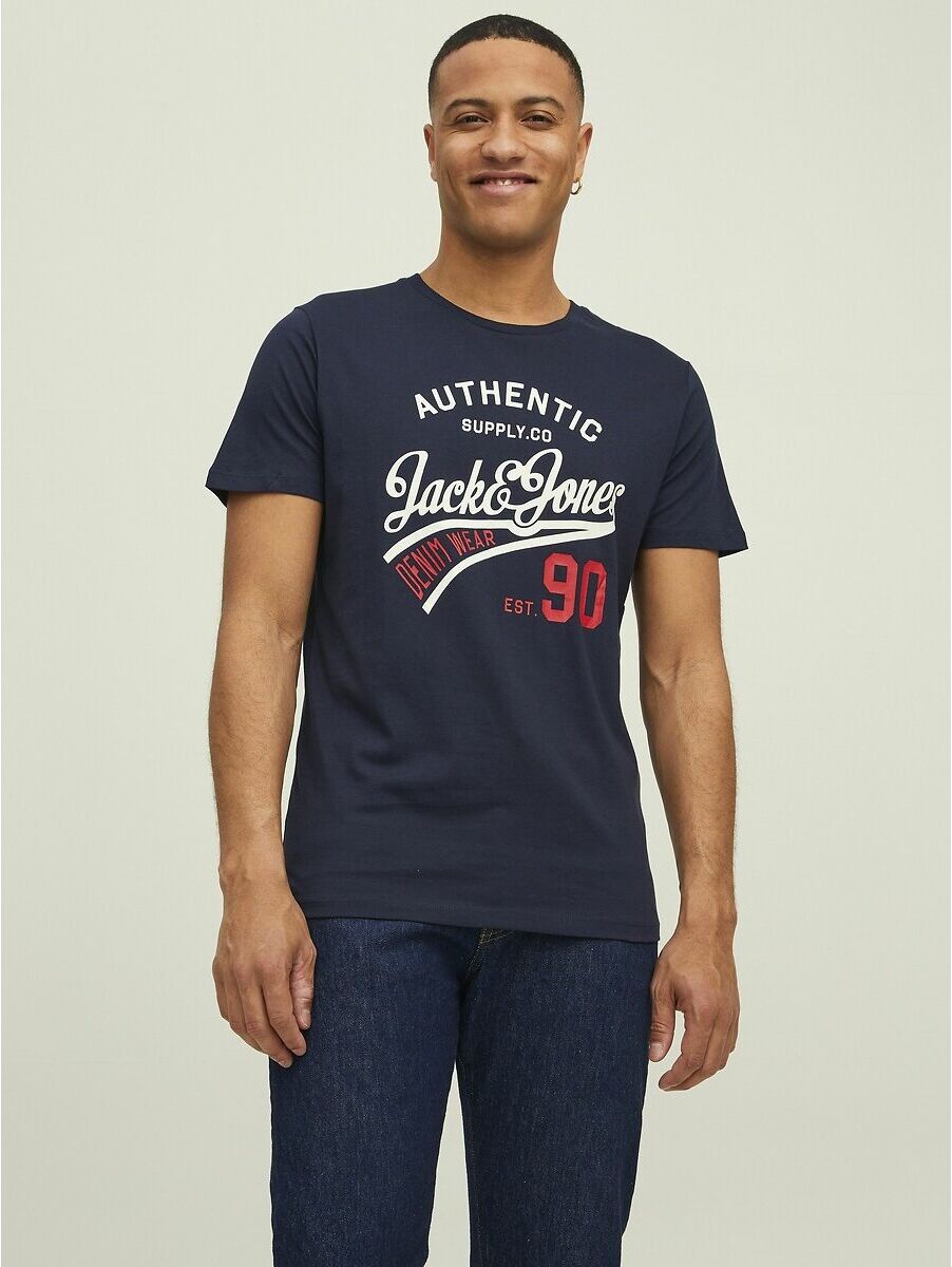 JACK & JONES Lot de 3 t-shirts