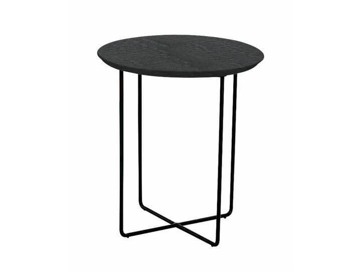 Beistelltisch SOFT, schwarz, Metall