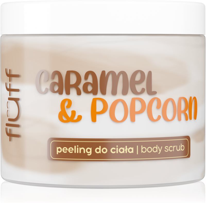 Fluff Caramel & Popcorn Körperpeeling 160 ml