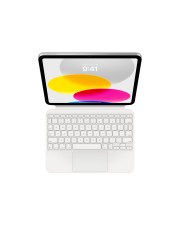 Apple Magic Keyboard Folio Tastatur und Foliohülle mit Trackpad Apple Smart connector QWERTZ Deutsch für iPad Wi-Fi (10. Generation) (MQDP3D/A)