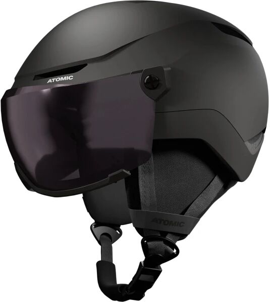 Skihelm Atomic Revent Visor Junior (XS - Schwarz)