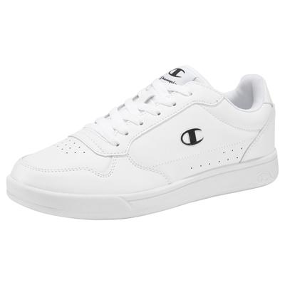 Sneaker CHAMPION "NEW COURT", Damen, Gr. 41, weiß, Synthetik, unifarben, Schuhe Sneaker