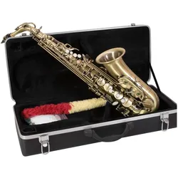 Dimavery SP-30 Eb Altsaxophon, vintage (Saxophon), Blasinstrumente