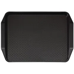 Gastronoble Cambro Polypropylen Fastfood Serviertablett mit Griffen - 43x30cm - 4 Tabletts