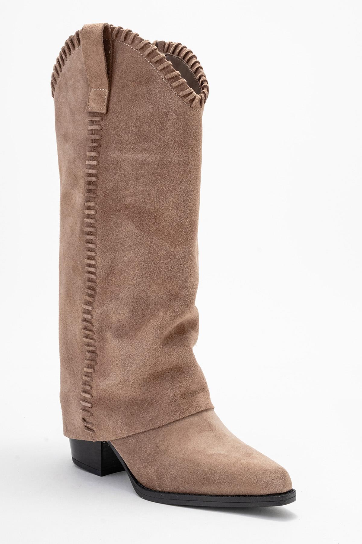 Clementina Leder-Westernstiefel (Damen)